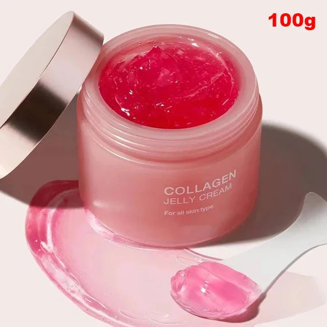 100g Gelee Gesichtscreme Kollagen Soft SPA Nährend Befeuchten Gesicht Schrumpft Poren Entfernen Komedonen Gelee Essenz Koreanische Hautpflege