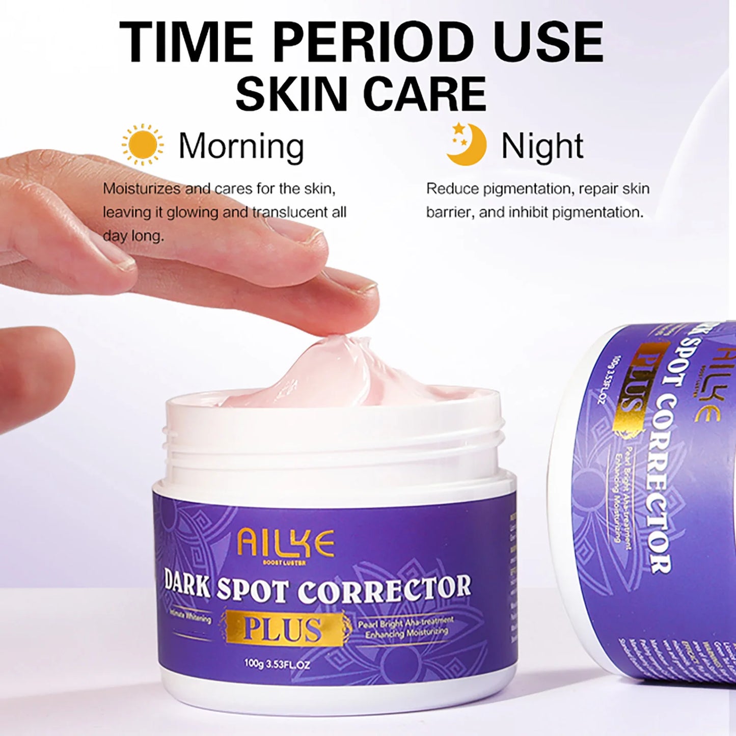 AILKE Glutathion Lighten Body Lotion, feuchtigkeitsspendend, feuchtigkeitsspendend, gleichmäßiger Hautton, verbessert dunkle und schwarze Haut, unterstützt privates Logo
